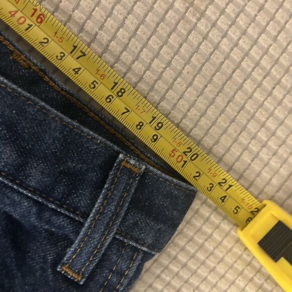 Dickies Industrial Dark Blue Relaxed Fit Straight Leg Work Jeans Men's 42x28 - Picture 7 of 8